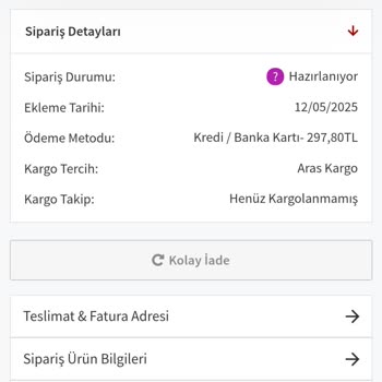 Siparişim 10 Gündür Kargoya Verilmedi, Çözüm Bekliyorum