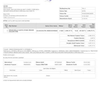 Emsan Mikserin Kapağı Kırıldı, Ne Trendyol Ne Emsan Çözüm Sunuyor