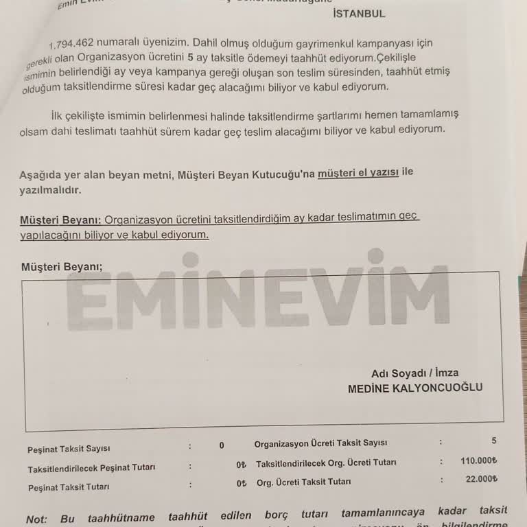 Yanıltıcı Bilgilendirme ve Mağduriyet Hakkında Şikayet