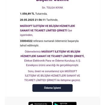 Fatura Ödemesi Sonrası Yaşanan İletişim Ve Belge Sorunu