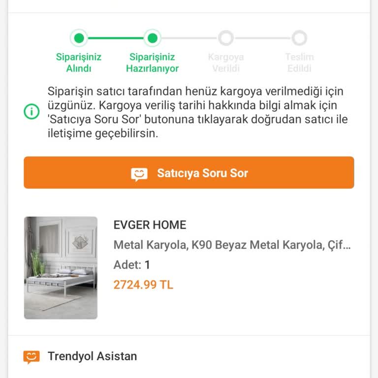Trendyol Siparişin İki Haftadır Gönderilmemesi Ve Müşteri Hizmetlerinin İlgisizliği