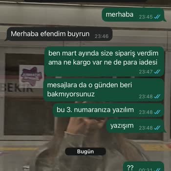 Ne Ürün Var Ne Para İadesi: Güvenilmez Firma