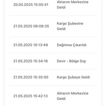 Kargom Günlerdir Aktarım Merkezinde Teslim Edilmiyor