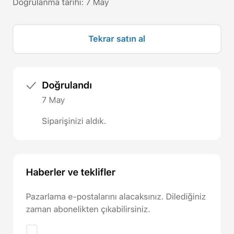 Ayzıtka Siparişim Gelmedi, Hiçbir Şekilde Geri Dönüş Alamadım