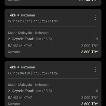 Kazanan Bahislerim Saçma Gerekçeyle İptal Edildi