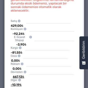 Trendyol'da Sürekli Ertelenen Ödemeler Ve Bilgi Doğrulama Sorunu