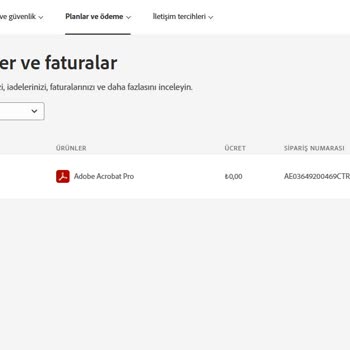 İzinsiz Çekilen Adobe Ödemesi Ve Abonelik Bulunmaması Mağduriyeti