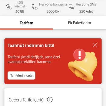Tarife Yenilemede Fahiş Fiyat Ve Seçim Kısıtlaması