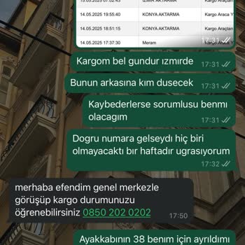 Yanlış Ürün Gönderimi Ve Kargo Sorunu Sonrası Mağduriyet