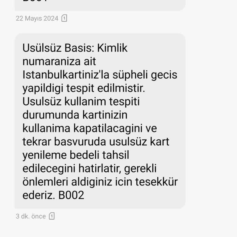 Haksız Usulsüz Basış Uyarısı Aldım, Açıklama Bekliyorum