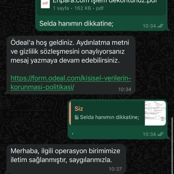 Ödeal Üzerinden Yapılan Kart İadesi Gerçekleşmedi, Mağduriyetim Giderilmiyor