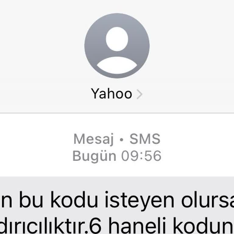 Adım Kullanılarak Gönderilen Şüpheli Yahoo Mesajları Hakkında