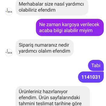 Siparişim Günlerdir Kargoya Verilmedi Sisteminiz Çok Yavaş