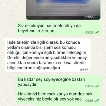 Ahel Tasarım Ürün İadesi Kabul Edilmiyor, Görselden Farklı Ürün Gönderildi