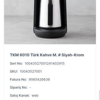 English Home Kahve Makinesi İadesi İçin Aylardır Çözüm Bulamıyorum