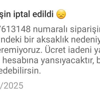 Sipariş İptali Ve Kullanılamayan İndirim Kuponu Nedeniyle Mağduriyet