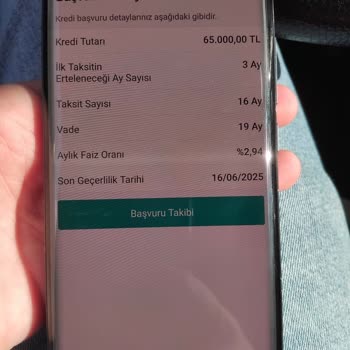 Mobil Uygulamada Onaylanan Faiz Oranının Şubede Geçerli Olmaması