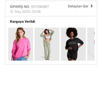 Victoria's Secret Siparişim Teslim Edilmedi Müşteri Hizmetlerine Ulaşamıyorum