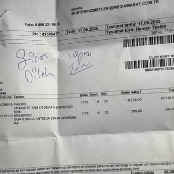 Doğum Günü Hediyesi Kahve Makinesi İki Kez Arıza Verdi Değişim Süreci Mağdur Ediyor