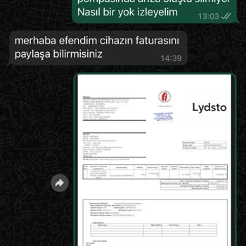 Lydstro R1 Robot Süpürge Su Deposu Değişiminde Yaşanan Mağduriyet Ve İletişim Sorunu