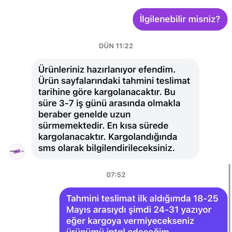 Siparişim Gönderilmiyor İletişim Yok Mağduriyetim Artıyor