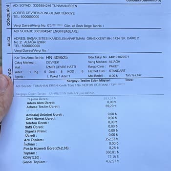 Kargo Teslimatında Güvenlik Açığı Nedeniyle Mağduriyet