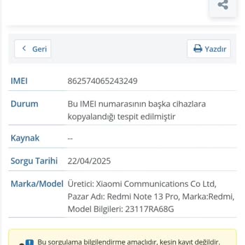 Trendyol'dan Aldığım Telefonun IMEI Kopyalandı, Mağdur Edildim
