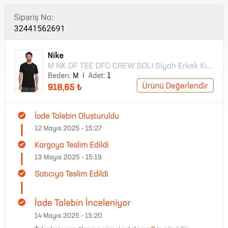 İade Süreci Uzadı, Müşteri Hizmetlerine Ulaşamıyorum