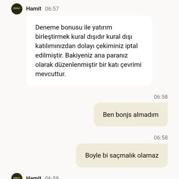 Kazançlarım Ödenmedi, Çekim Taleplerim Reddedildi