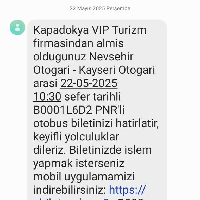 Otobüs Gecikmesi Nedeniyle Mağduriyet Yaşadım
