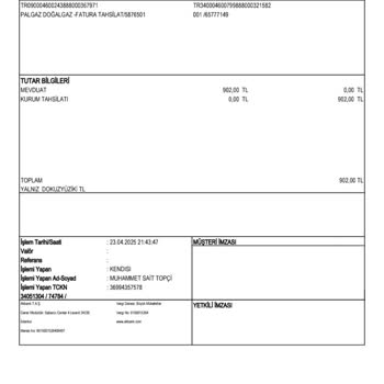 Ödenen Doğalgaz Faturalarının Sistemde Görünmemesi Ve İletişim Eksikliği