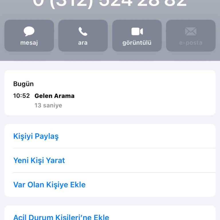 03125242882 Bilinmeyen Numaradan Arandım Sorumluluk Kabul Etmiyorum