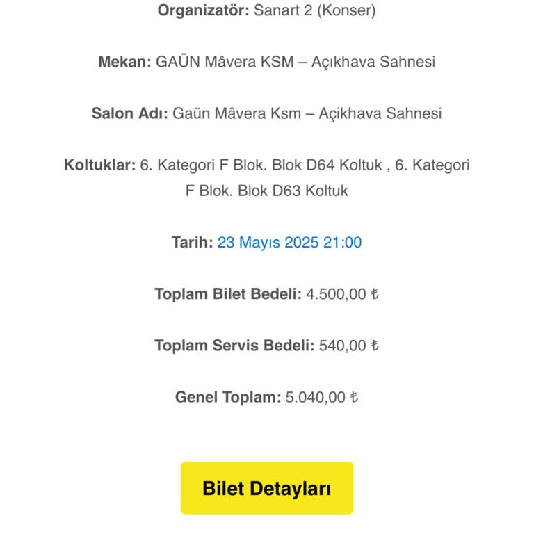 Erken Aldığım Konser Bileti Yarı Fiyatına Düştü, Mağdur Oldum