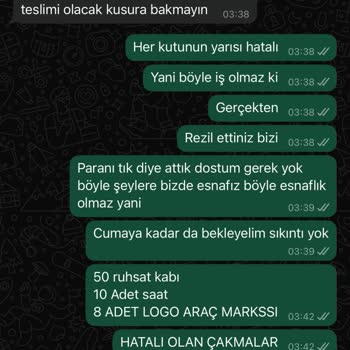 Eksik Ve Hatalı Ürün Gönderimi, İletişimsizlik Sorunu