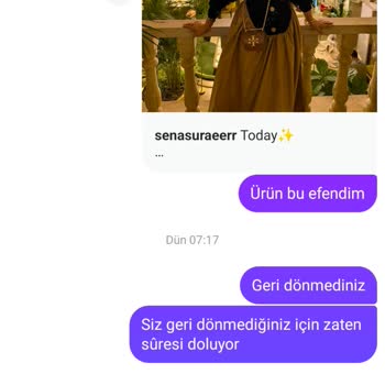 Değişim Talebine Yanıt Alamadım, Param Boşa Gitti