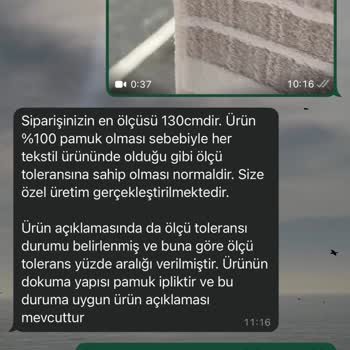 Siparişim Yanlış Ölçüde Ve Faturasız Teslim Edildi