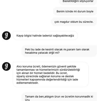 Kargo Kayboldu, Ücret İadesi Yapılmıyor Ve Alıcı Koruma Bedeli Kesiliyor