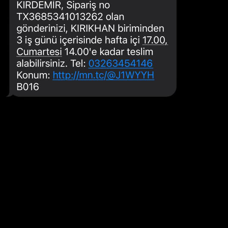 Adresime Dağıtım Yapılmadı Kargomu Şubeden Almak Zorunda Kaldım