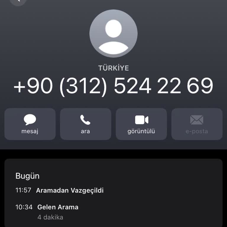 Şüpheli Telefon Araması Hakkında Endişe