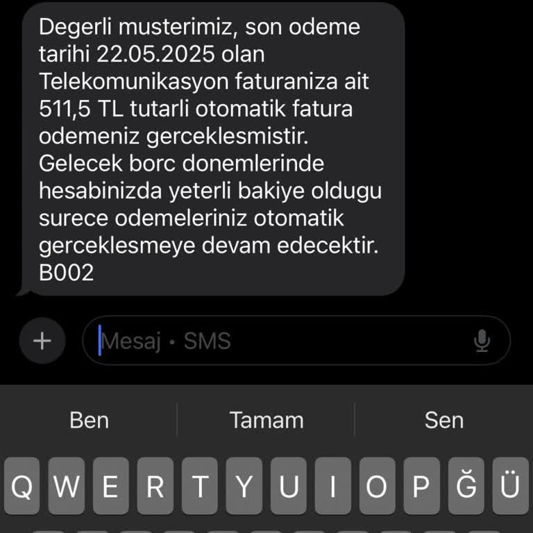 Otomatik Ödeme Talimatı Olmadan Kartımdan İzinsiz Para Çekildi