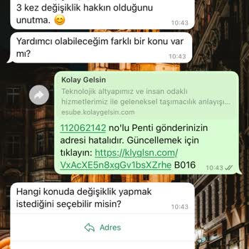 Kargo Şirketi İletişimsizliği Ve Teslimat Sorunu Yaşadım
