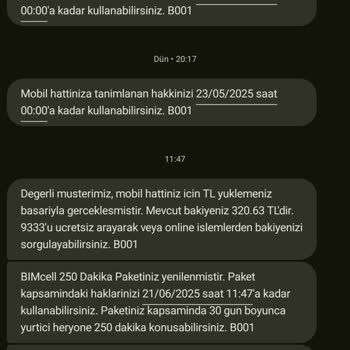 Bimcell Paket İptali Yapılmadı, Haksız Para Çekildi!