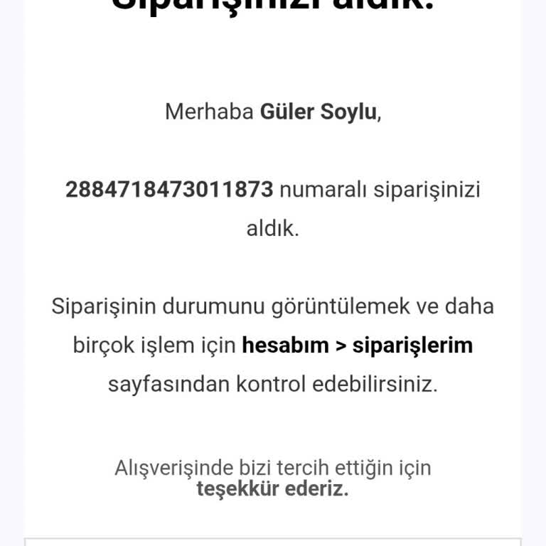 Sipariş Teslimatı Yapılmadı İletişim Sağlanmıyor Mağduriyet Devam Ediyor