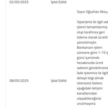 Siparişim Gönderilmedi, İadem Yapılmıyor: 2 Aydır Mağdurum!