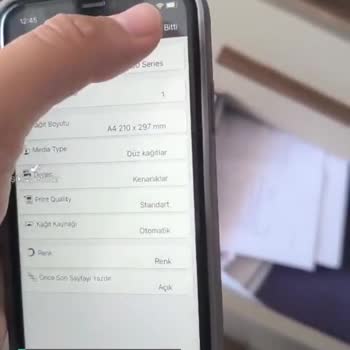 Epson Sıfır Yazıcı Mobil İle Aşırı Yavaş Yazdırma Problemi