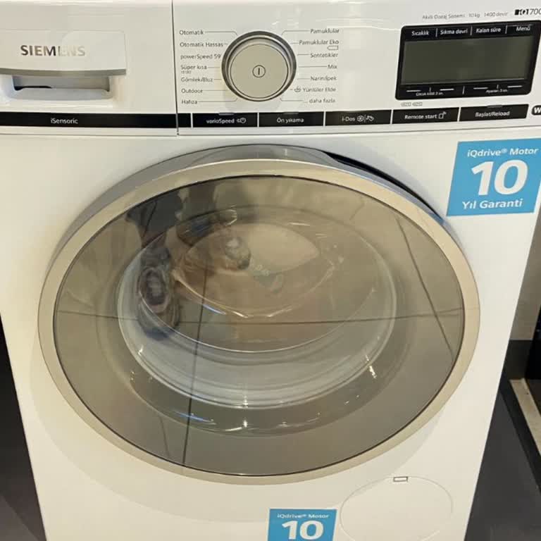 Alman Üretimi Siemens Çamaşır Makinesinde Kötü Koku Ve Yıkama Sorunu Bitmiyor