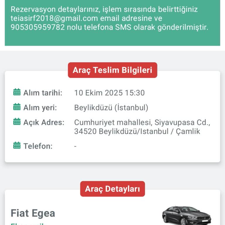 Obilet'ten Araç Kiralama İptalinde İade Sorunu Ve Müşteri Hizmetlerine Ulaşılamıyor
