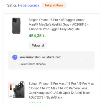 Hepsiburada'dan Yanlış Ürün Gönderimi Hayal Kırıklığı Yarattı