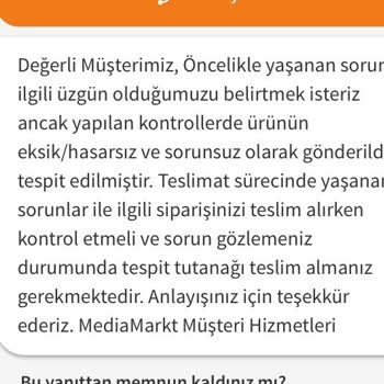 Yanlış Renk Gönderimi Ve İade Sorunu Yaşadım