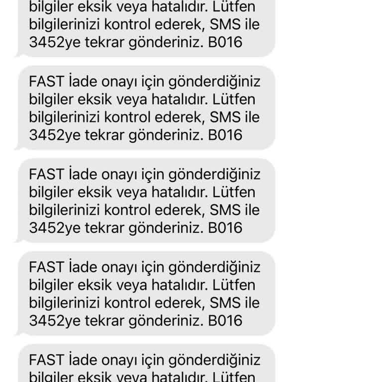 Halkbank Fast İşleminde Kayıp Para ve Çözülmeyen İade Sorunu